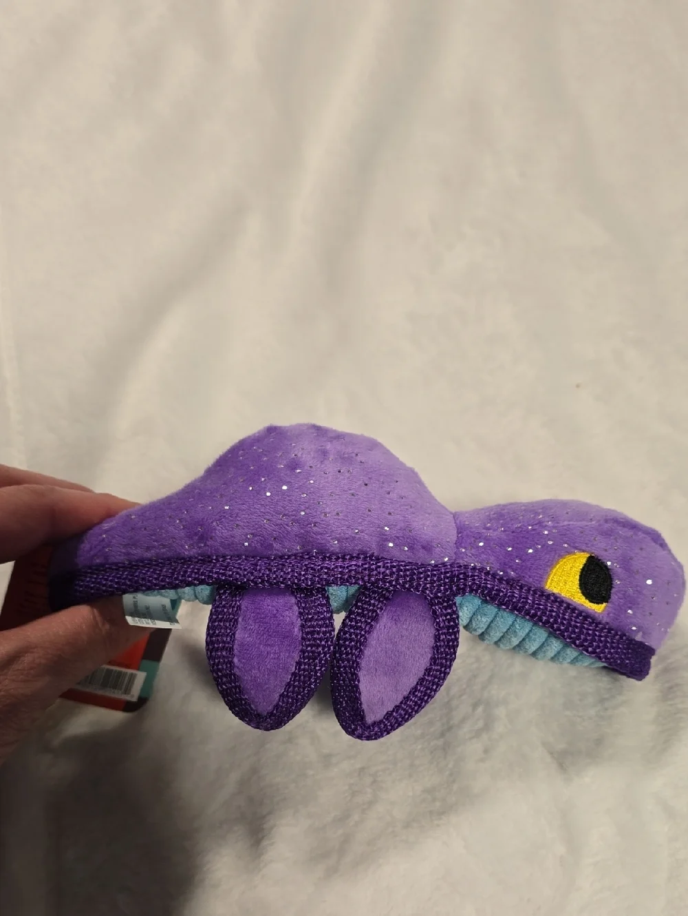 Bark Purple Percy Plesiosaurus Dinosaur Dog‎ Toy NWT Small 0-20 Pounds